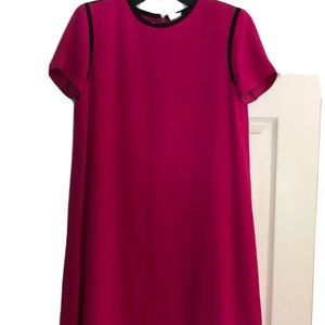 Liz Claiborne Dress Magenta in color